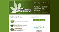 Desktop Screenshot of cremedecanna.com